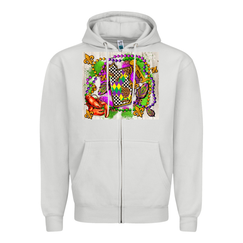 Mississippi Zipper Hoodie by AdoDesignShop | Teevron