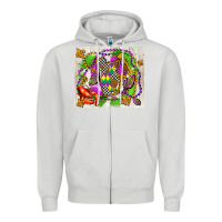 Dove Grey mississippi Zipper Hoodie - AdoDesignShop