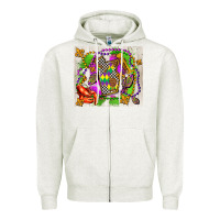 Oatmeal Heather mississippi Zipper Hoodie - AdoDesignShop