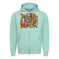 Seafoam mississippi Zipper Hoodie - AdoDesignShop
