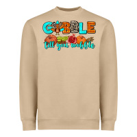Mushroom gobble till you wobble Heavyweight Sweatshirt - AdoDesignShop