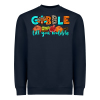 Navy gobble till you wobble Heavyweight Sweatshirt - AdoDesignShop