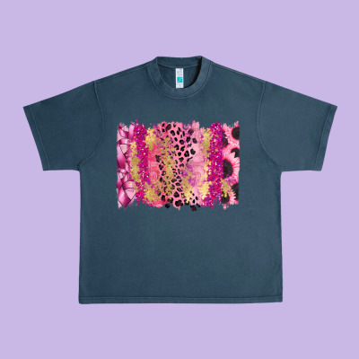 Cancer Brushstroke Urban Heavy Tee Designed By Fadigitalartstudio
