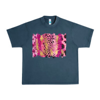 Midnight Navy Cancer Brushstroke Urban Heavy Tee - FaDigitalArtStudio
