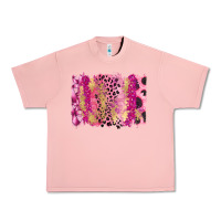 Salmon Cancer Brushstroke Urban Heavy Tee - FaDigitalArtStudio
