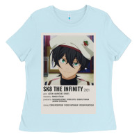 Baby Blue sk8 the infinity alternate movie poster Ladies Tee - DesigneFamous