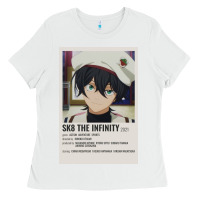 White sk8 the infinity alternate movie poster Ladies Tee - DesigneFamous