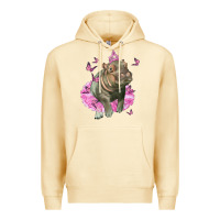 Pina Colada Baby Hippo With Tutu Premium Hoodie - LillyAllenDesigns