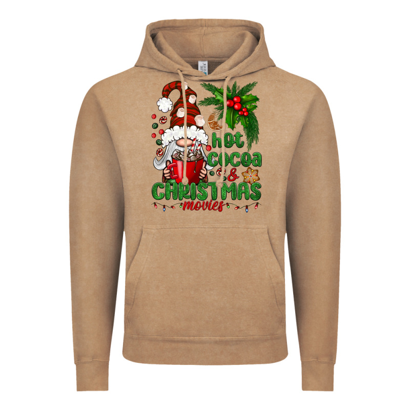 Hot Cocoa And Christmas Movie Vintage Hoodie by BundleAndBundleShop | Teevron