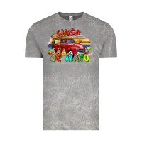 Cloud Rock Cinco de mayo truck Vintage Tee - FaDigitalArtStudio