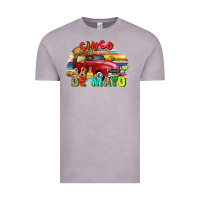 Vintage Zinc Cinco de mayo truck Vintage Tee - FaDigitalArtStudio
