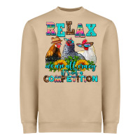 Mushroom relax we are all crazy  competition Heavyweight Sweatshirt - AdoDesignShop