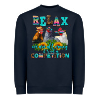 Navy relax we are all crazy  competition Heavyweight Sweatshirt - AdoDesignShop