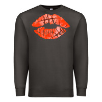 Smoke basketball lips Premium Sweatshirt - AdoDesignShop