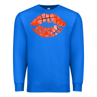 True Royal basketball lips Premium Sweatshirt - AdoDesignShop