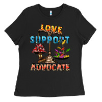 Black Love support advocate Ladies Tee - CowGirlArtShop