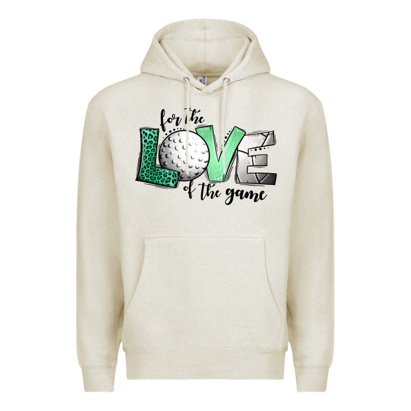 For The Love Of The Game Golf Premium Hoodie by Jasminsmagicworld | Teevron