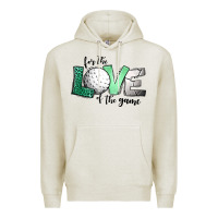 Oatmeal Heather for the love of the game golf Premium Hoodie - Jasminsmagicworld