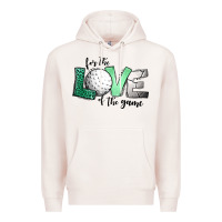 Pale Pink for the love of the game golf Premium Hoodie - Jasminsmagicworld