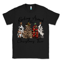 Black rocking around the christmas tree Classic Tee - CowGirlArtShop