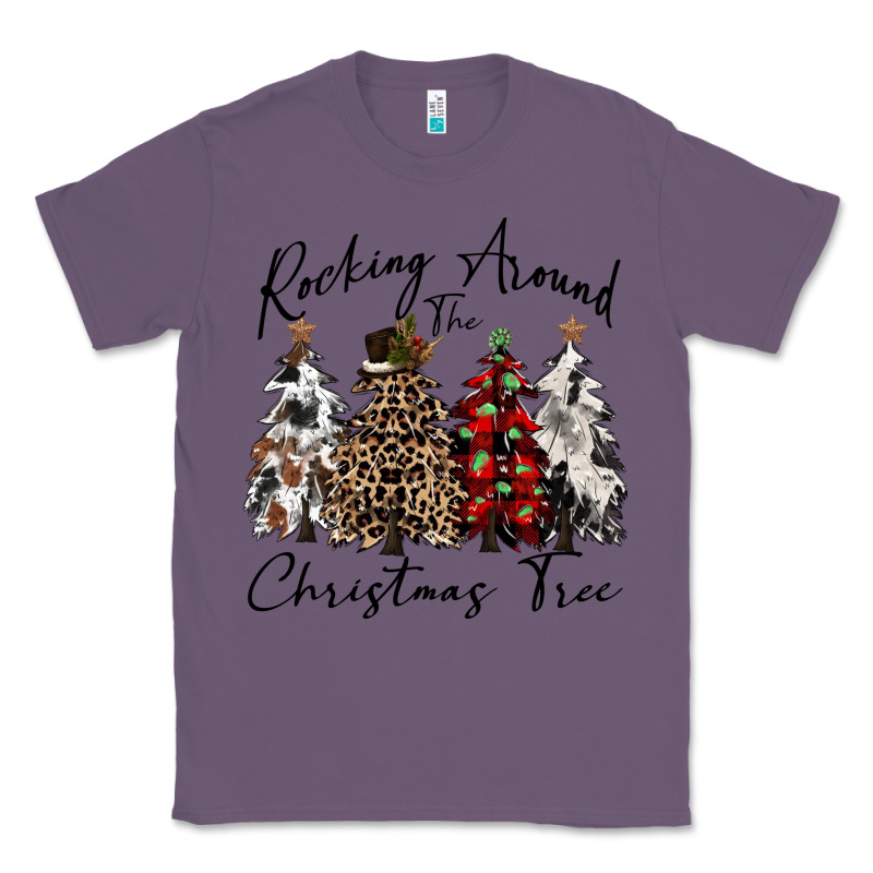 Rocking Around The Christmas Tree Classic Tee by CowGirlArtShop | Teevron