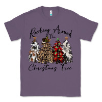 Lavender rocking around the christmas tree Classic Tee - CowGirlArtShop