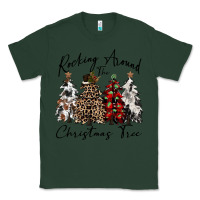 Sports Green rocking around the christmas tree Classic Tee - CowGirlArtShop