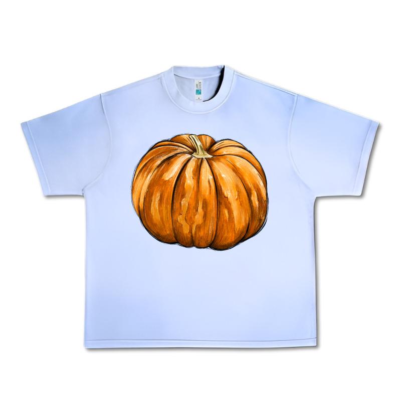 Pumpkin Urban Heavy Tee by FaDigitalArtStudio | Teevron
