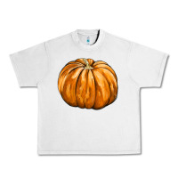 Lunar Rock Pumpkin Urban Heavy Tee - FaDigitalArtStudio