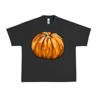 Pigment Black Pumpkin Urban Heavy Tee - FaDigitalArtStudio