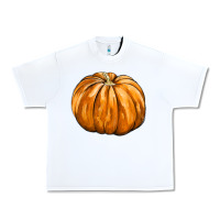White Pumpkin Urban Heavy Tee - FaDigitalArtStudio