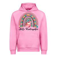 Fuchsia Pink hello kindergarten Urban Hoodie - JahusDesignShop