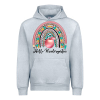 Heather Grey hello kindergarten Urban Hoodie - JahusDesignShop