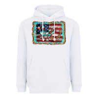 White flag cactus horseshoe Heavyweight Hoodie - AdoDesignShop