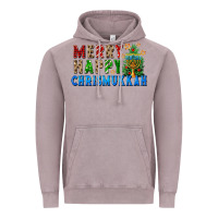 Vintage Zinc merry happy chrismukkah Vintage Hoodie - FaDigitalArtStudio