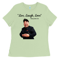 Matcha kim jong un live laugh love Ladies Tee - DesigneFamous