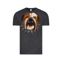 Vintage Black Bulldog Vintage Tee - Jasminsmagicworld