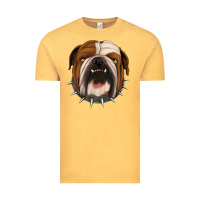 Vintage Mustard Bulldog Vintage Tee - Jasminsmagicworld