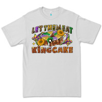Dove Grey let them eat king cake Premium Tee - CowGirlArtShop