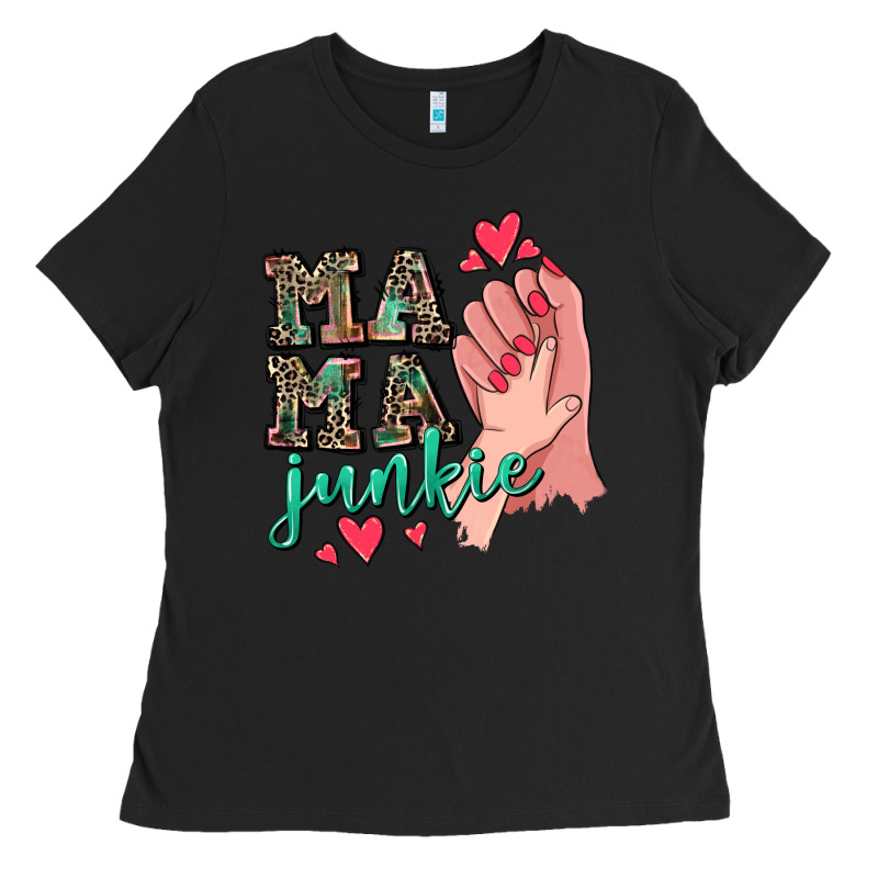 Mama Junkie Mother's Day Ladies Tee by CowGirlArtShop | Teevron
