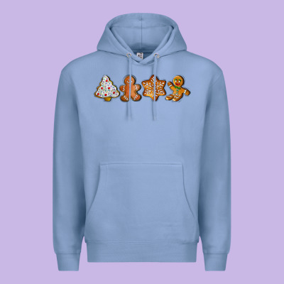 Christmas Cookies Premium Hoodie Designed By Lillyallendesigns