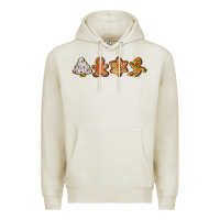 Oatmeal Heather christmas cookies Premium Hoodie - LillyAllenDesigns