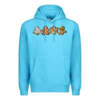 Ocean Blue christmas cookies Premium Hoodie - LillyAllenDesigns