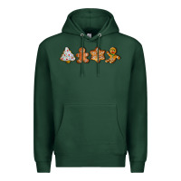 Sports Green christmas cookies Premium Hoodie - LillyAllenDesigns