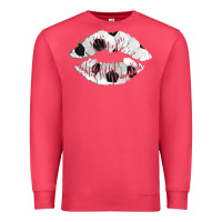 Cardinal soccer lips Premium Sweatshirt - AdoDesignShop