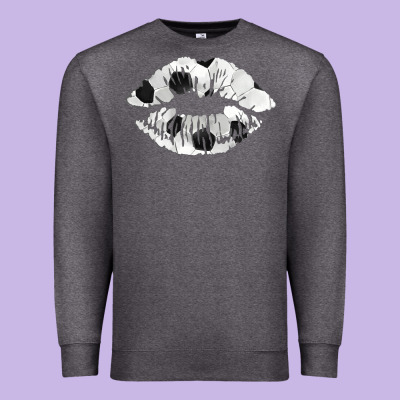 Soccer Lips Premium Sweatshirt Designed By Adodesignshop