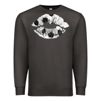 Smoke soccer lips Premium Sweatshirt - AdoDesignShop