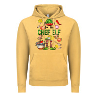 Vintage Mustard im the chef elf Vintage Hoodie - FaDigitalArtStudio
