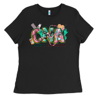 Black certified nursing assistant Ladies Tee - CowGirlArtShop