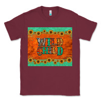 Burgundy western wild child Classic Tee - Jasminsmagicworld